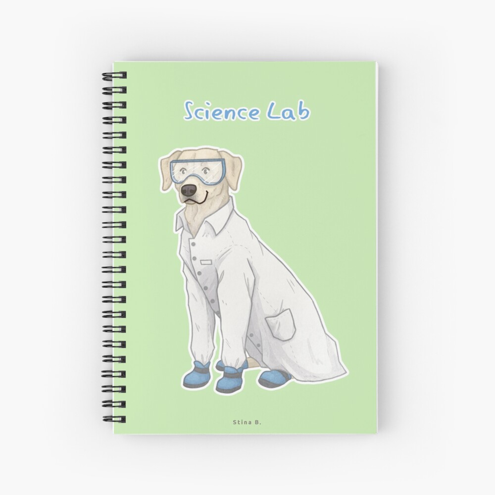 Science Lab Spiral Notebook