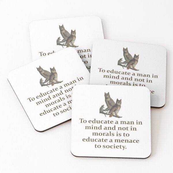 Item preview, To Educate A Man In Mind - Education Quote   designed and sold by CrankyOldDude.