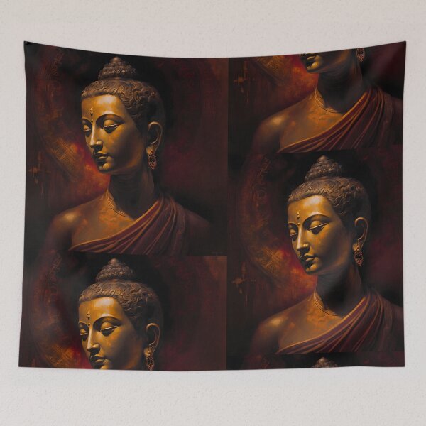 Item preview, Classic Elegance, Spiritual Essence buddha art meditation art yoga art zen art designed and sold by bharuarts.