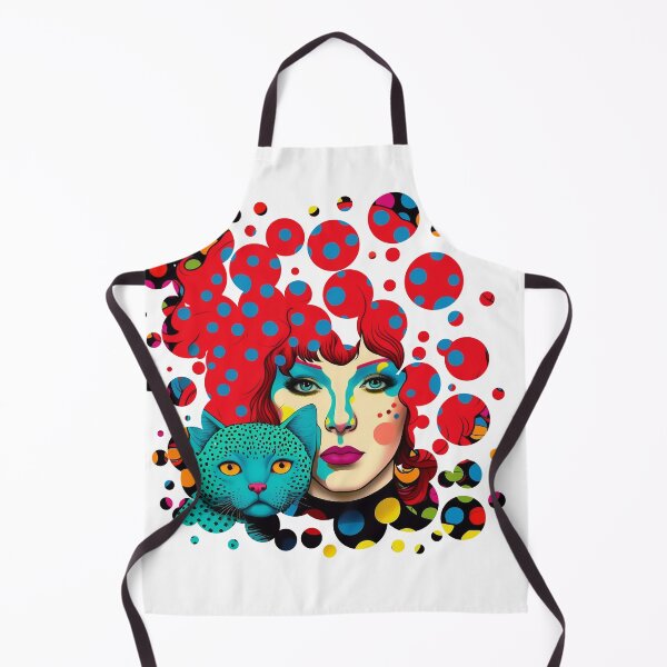 Item preview, Girl & cat designed and sold by Gaviani Design Studio.