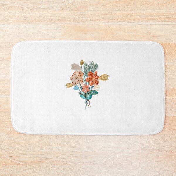 Aperçu de l'œuvre Bouquet flower texture colored sketch a watercolor créée et vendue par Yana Mustafina | Boho Soulful Designs.
