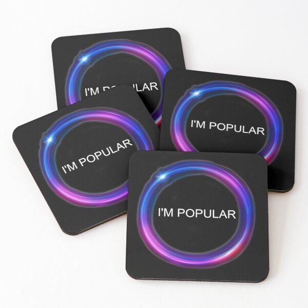 Item preview, The Circle Design I_m Popular  Active designed and sold by albertojenkins.