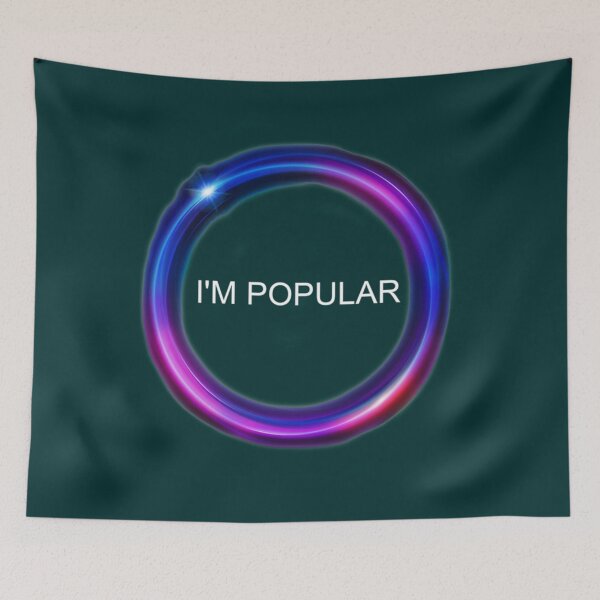 Item preview, The Circle Design I_m Popular  Active designed and sold by albertojenkins.