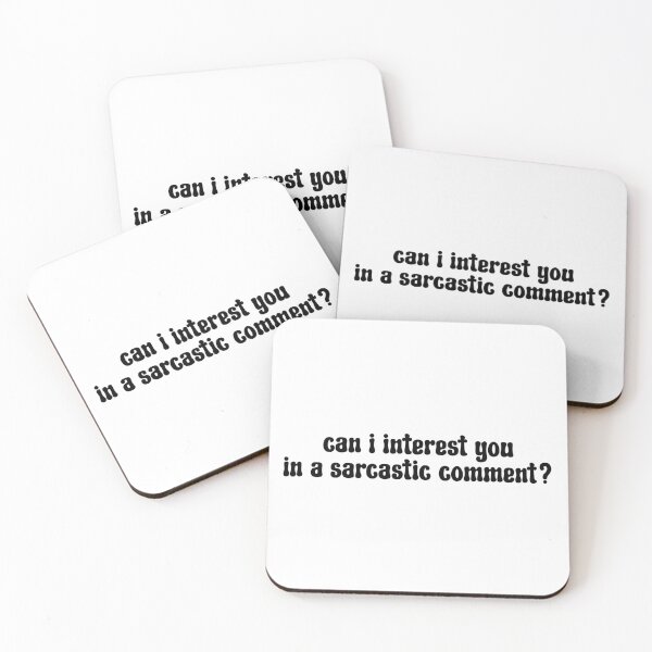 Item preview, Can i interest you in a sarcastic comment designed and sold by Stixdesigns.