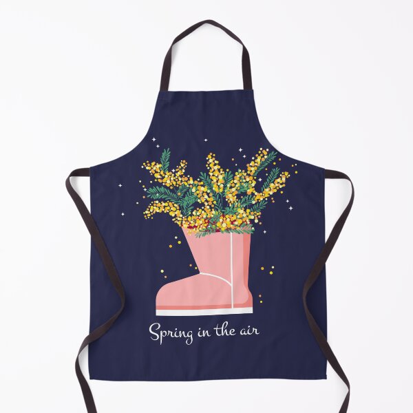 Item preview, hand drawn flat design mimosa illustration, mimosa in uggs, spring in the air designed and sold by SabinArt.