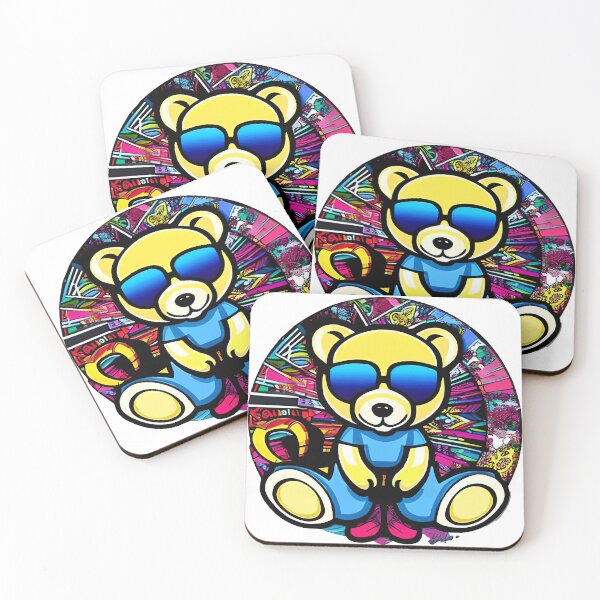 Item preview, creative teddy bear party animal designed and sold by artdekk.