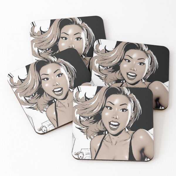 Item preview, Beautiful asian women comic art, manga art design designed and sold by Abdullah6251.