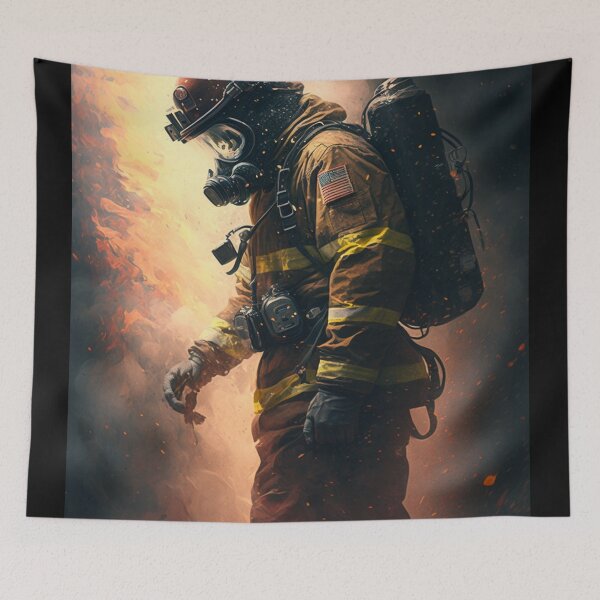 Item preview, Fire - Firefighter 3 designed and sold by AB9-Designs.