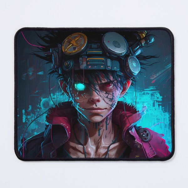 Item preview, Cyberpunk Monkey D. Luffy designed and sold by HopedArts.