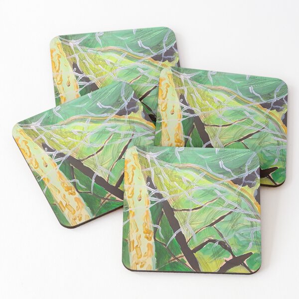 Item preview, mata do estádio nacional. forest in acrylic designed and sold by Tereza Pilar  Art.