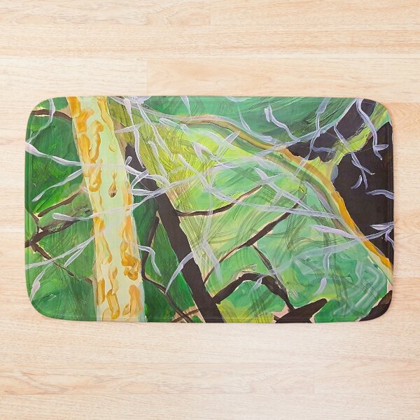 Item preview, mata do estádio nacional. forest in acrylic designed and sold by Tereza Pilar  Art.