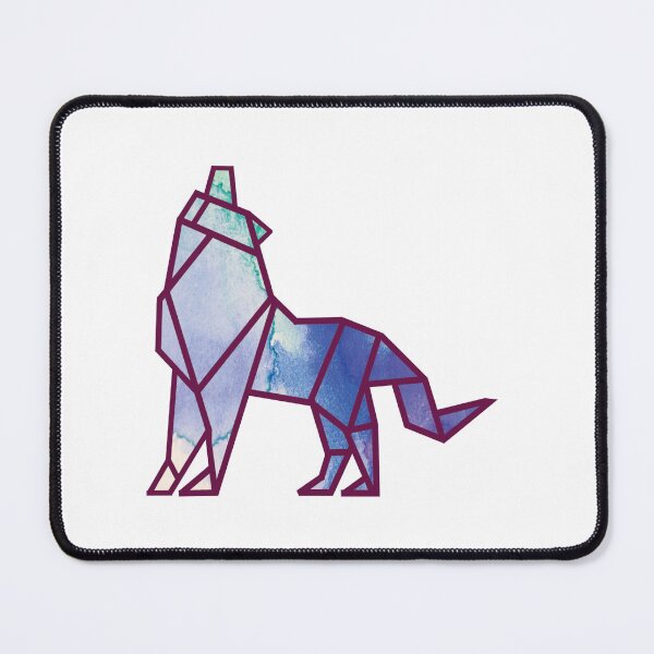 Item preview, wolves watercolor japan origami designed and sold by Origami-BA.