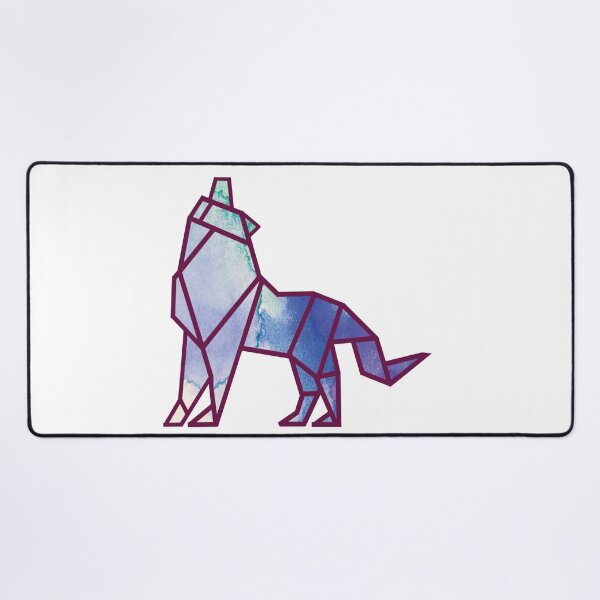 Item preview, wolves watercolor japan origami designed and sold by Origami-BA.