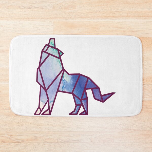 Item preview, wolves watercolor japan origami  designed and sold by Origami-BA.