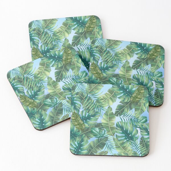 Item preview, Tropical foliage with a blue sky  designed and sold by NadineMay.
