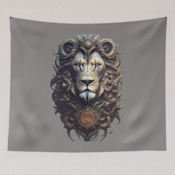 Item preview, Lion AnimalPunk Digital concept art designed and sold by MarcusPetrus.