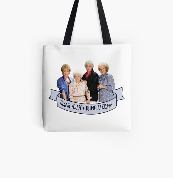 thank you for being a friend All Over Print Tote Bag