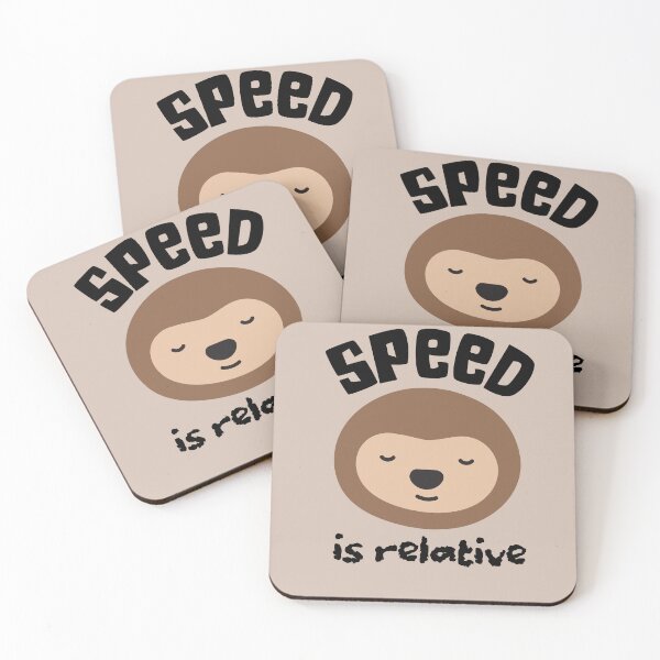 Item preview, Speed is relative designed and sold by stripedcarpet.
