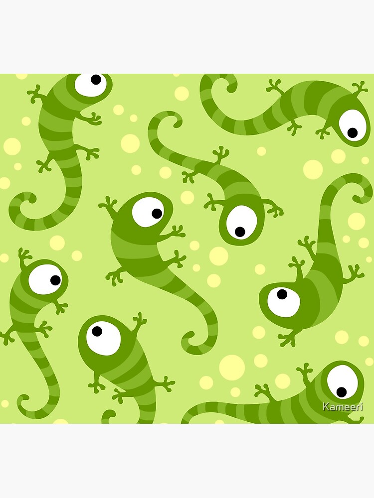 Crazy Gecko Green by Kameeri