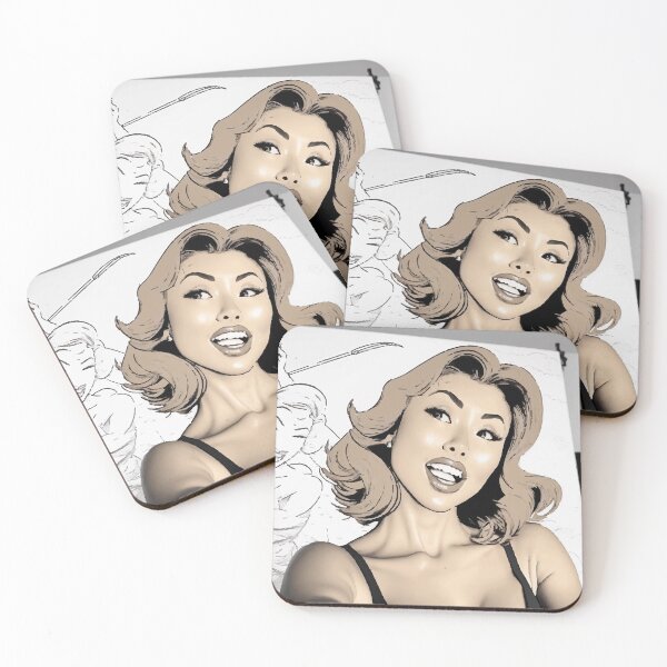 Item preview, Beautiful asian women comic art, manga art design designed and sold by Abdullah6251.