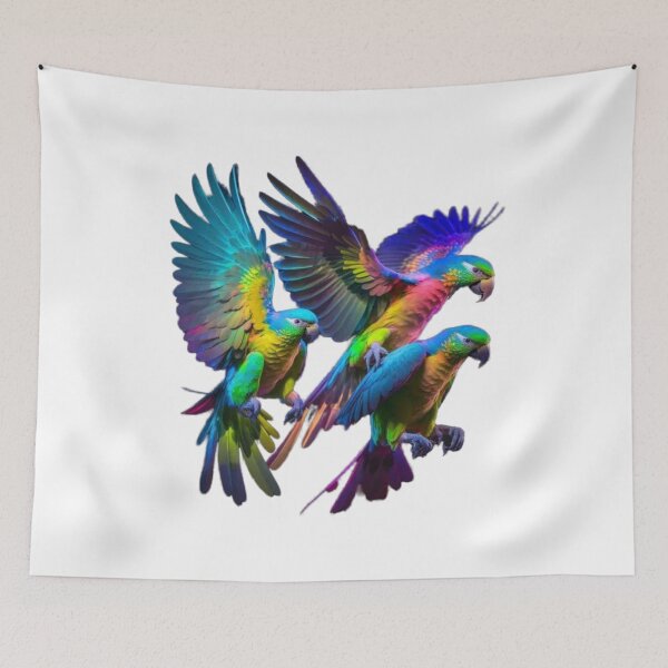 Item preview, Colourful Parrot - Cute designed and sold by GloriousArtSKD.