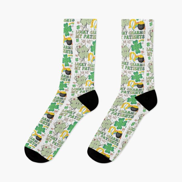 Item preview, My Patients Are My Lucky Charms, St Patricks Day designed and sold by printify.