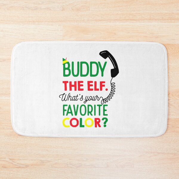 Item preview, What's Your Favorite Color Funny Buddy Lovers Elf Movie Christmas Fun Graphic  designed and sold by CheddiesIzaiah.
