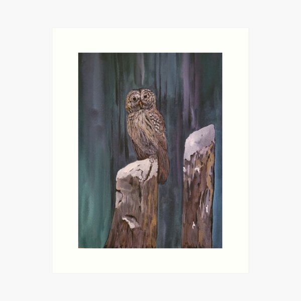 Who Hoo Me? Art Print