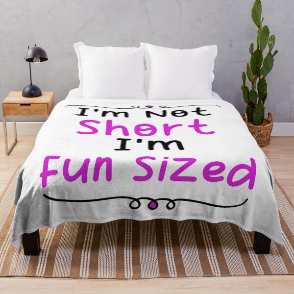 Item preview, Im not short im fun sized - Funny short person quotes designed and sold by Blonc-ou.