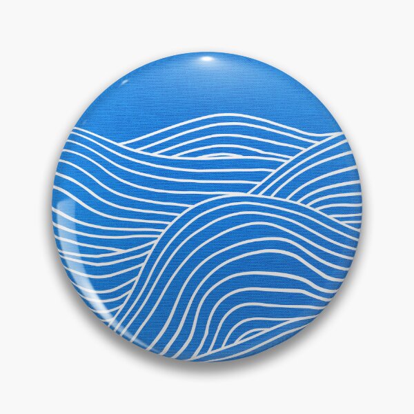 Item preview, French Blue Ocean Waves designed and sold by karanwashere.
