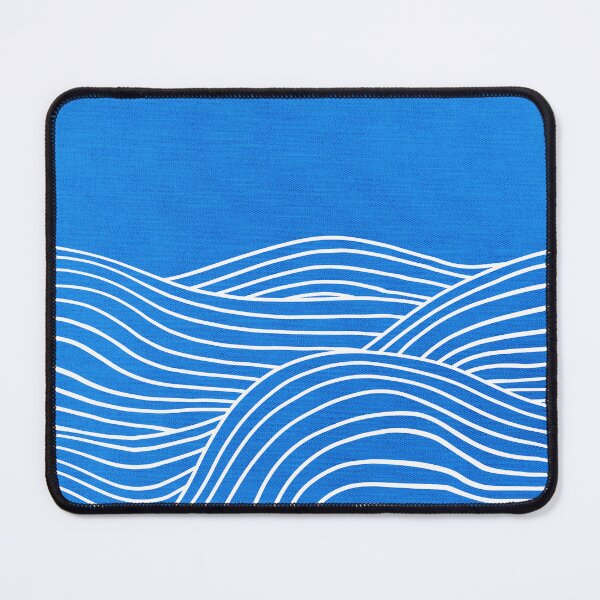 Item preview, French Blue Ocean Waves designed and sold by karanwashere.