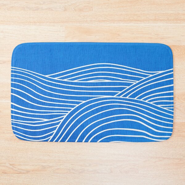 Item preview, French Blue Ocean Waves designed and sold by karanwashere.