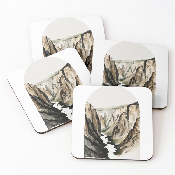 Item preview, Black Canyon of the Gunnison National Park Boho Watercolor Arch designed and sold by PikoApparel.