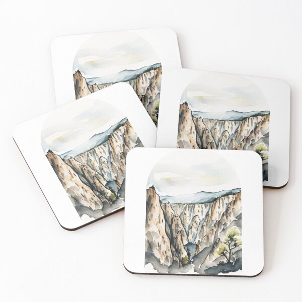 Item preview, Black Canyon of the Gunnison National Park Boho Watercolor Arch designed and sold by PikoApparel.