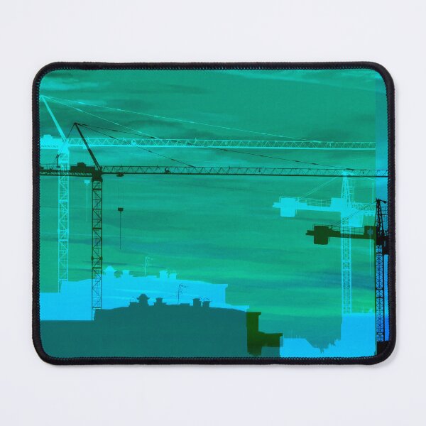 Item preview, Cranes Buildings & Green Skies designed and sold by dina-ka.