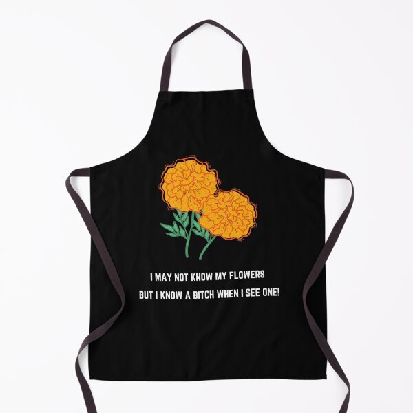 Item preview, I may not know my flowers but i know a bitch when i see one, peonies they are marigold designed and sold by PeriwinkleStone.