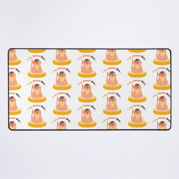 Item preview, Cat boy sitting on Cat bed acting super cute and colorful designed and sold by namonstudio.