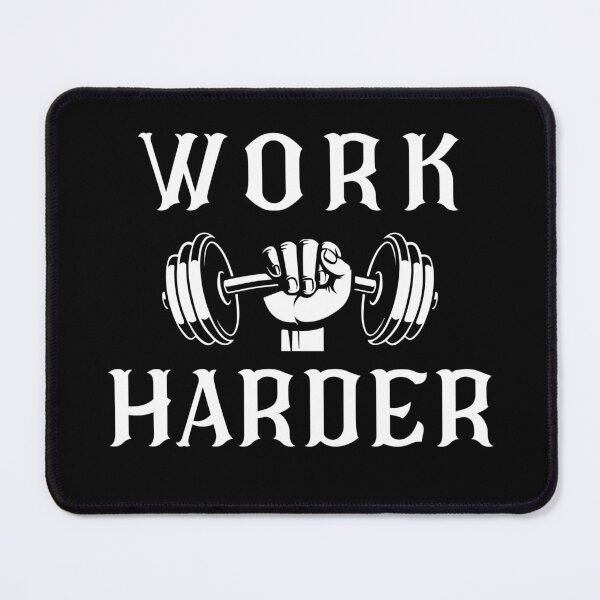 Item preview, work harder designed and sold by SAABDERRAHIM.