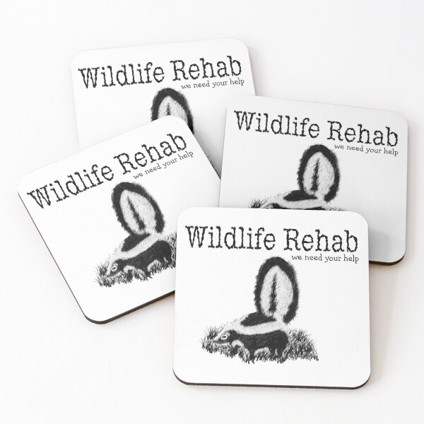 Item preview, Baby Skunk Wildlife Rehabilitation We Need Your Help designed and sold by The Tinker Man's Daughter.