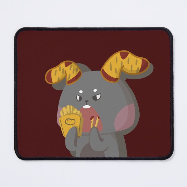 Item preview, bunny eats french fries2.0 designed and sold by jamiewww.