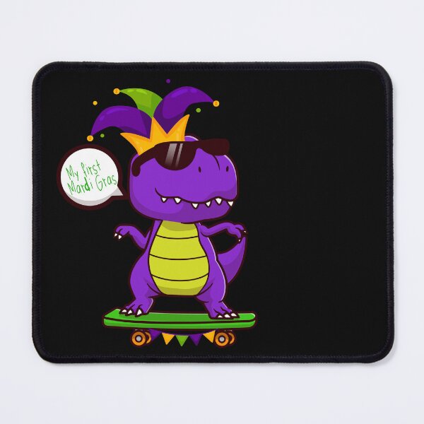 Item preview, T-rex My First Mardi Gras, Mardi Gras Party 2023 designed and sold by BahaLaasri.