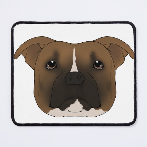 Item preview, Staffordshire Terrier - Tan designed and sold by Hallu-cinogen.