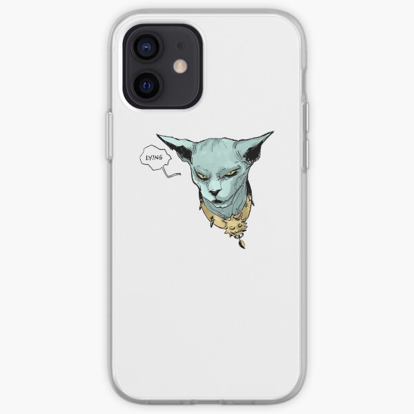 Lying Cat iPhone Soft Case