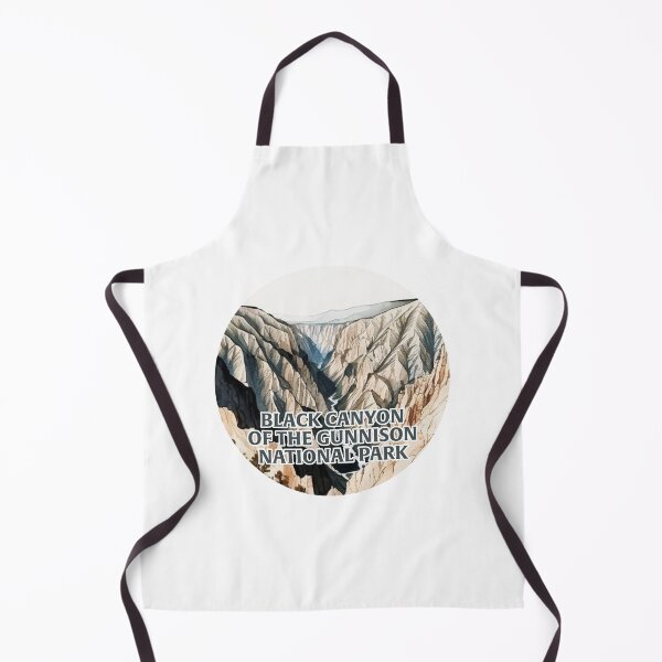 Item preview, Black Canyon of the Gunnison National Park Boho Watercolor Circle designed and sold by PikoApparel.