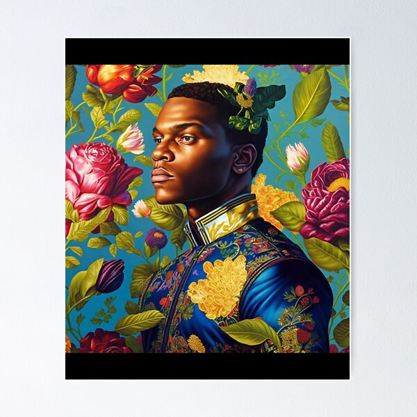Kehinde Wiley ポスター Kehinde Wiley Wall Art for Sale | Redbubble