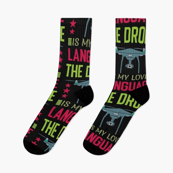 Item preview, The drone is my love language- Redbubble designed and sold by bluehatgraphics.