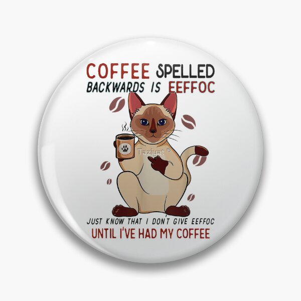 Item preview, Coffee Spelled Backwards   designed and sold by Soffez.