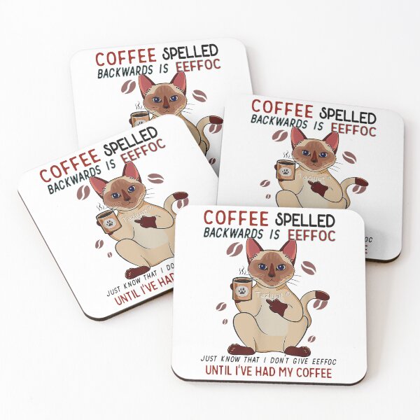 Item preview, Coffee Spelled Backwards   designed and sold by Soffez.