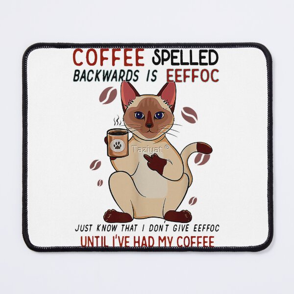 Item preview, Coffee Spelled Backwards designed and sold by Soffez.