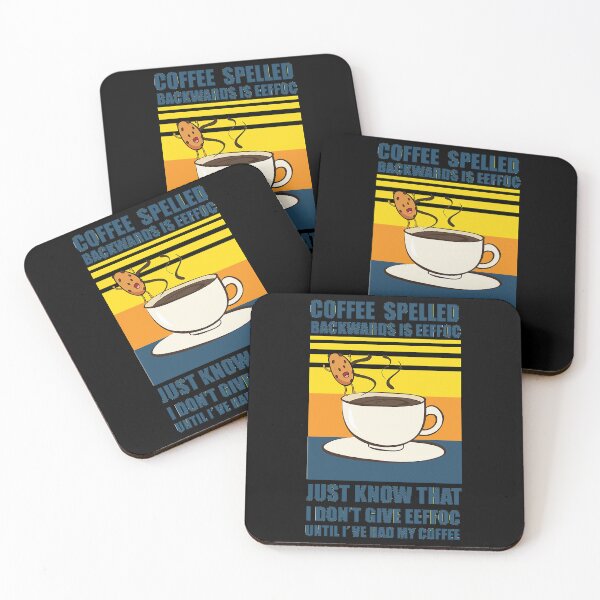 Item preview, Coffee Spelled Backwards   designed and sold by Soffez.